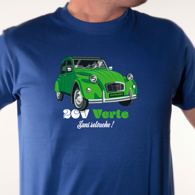 t-shirt-2CV-VERTE