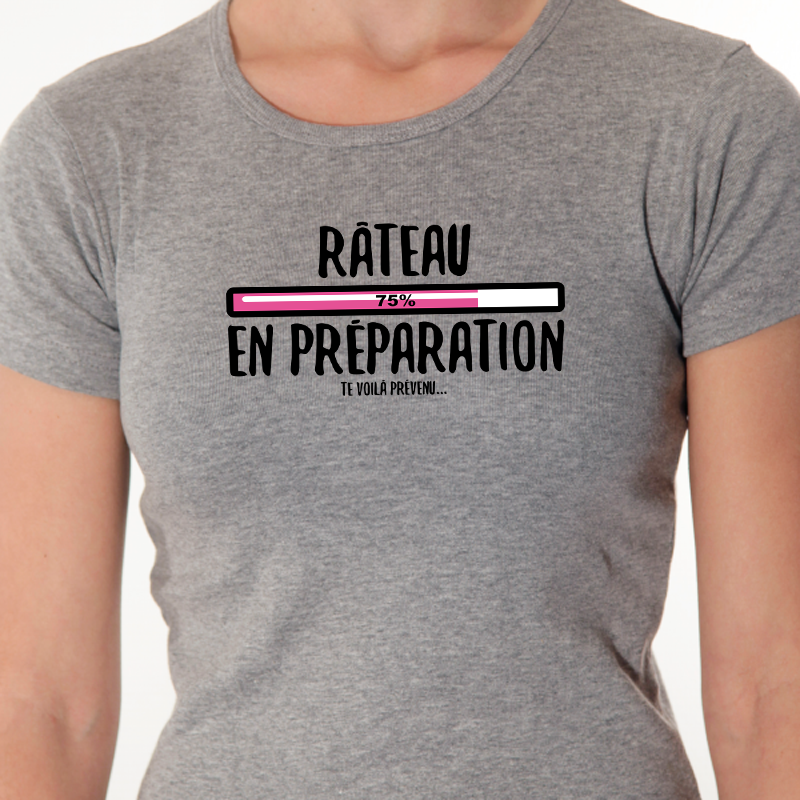 tee-shirt rateau