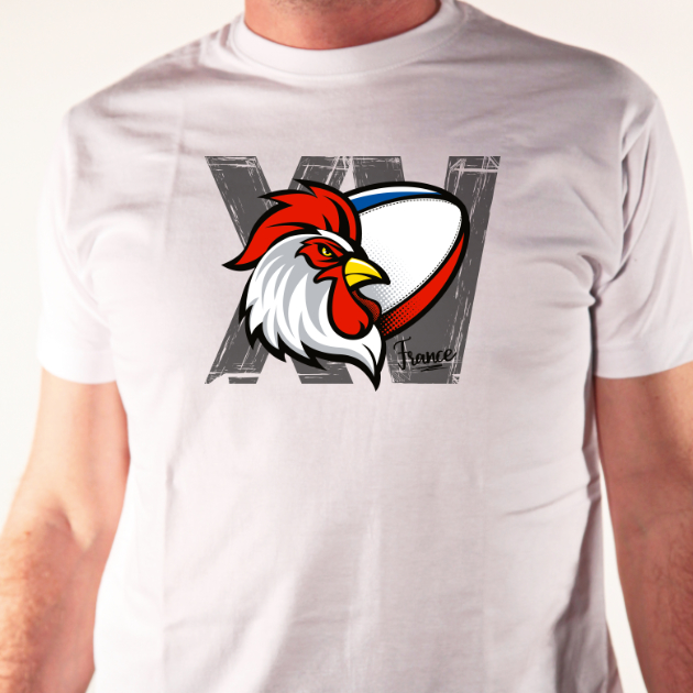 tshirt Coq France XV