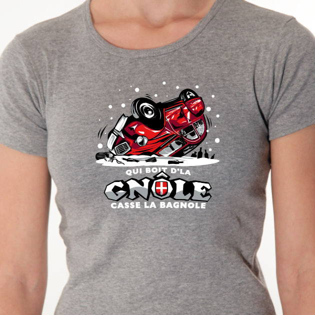 t shirt 2 CV gnôle