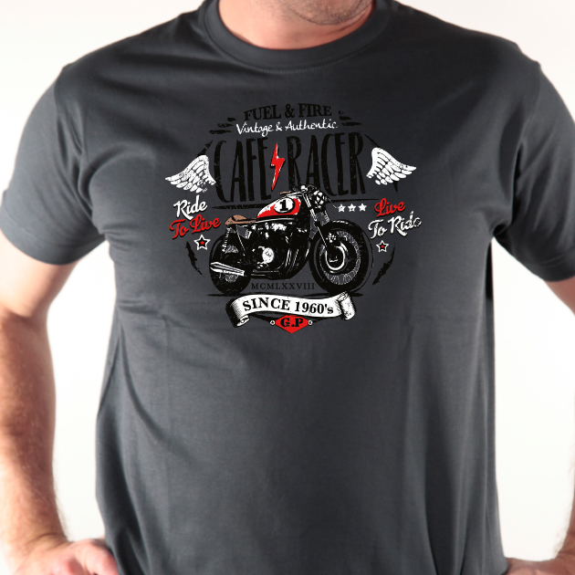 t shirt Cafe racer