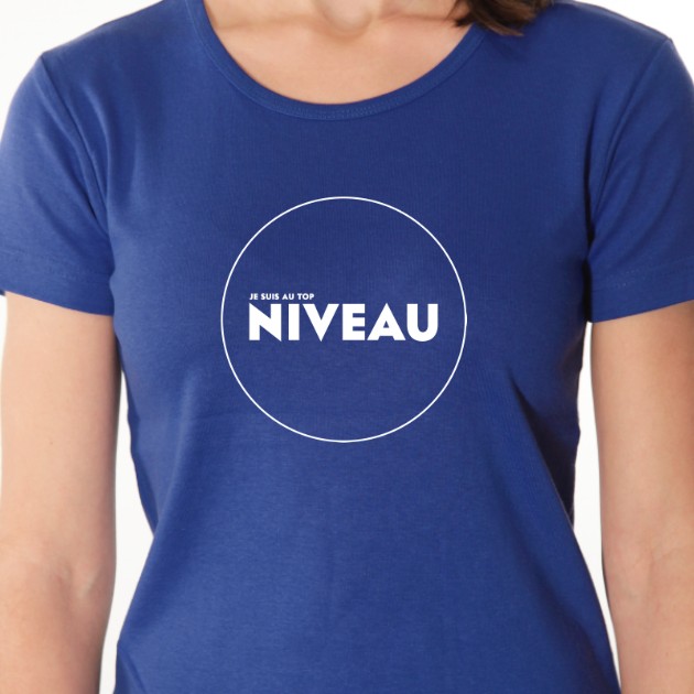 t-shirt humour niveau