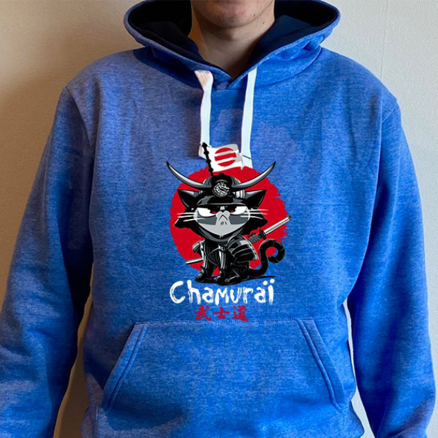 sweat capuche chamuraï