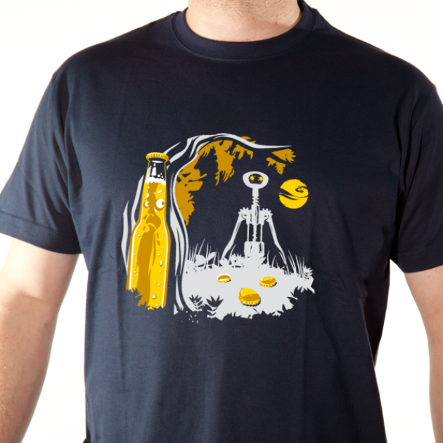 t-shirt bière