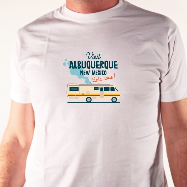 t-shirt série Visit Albuquerque