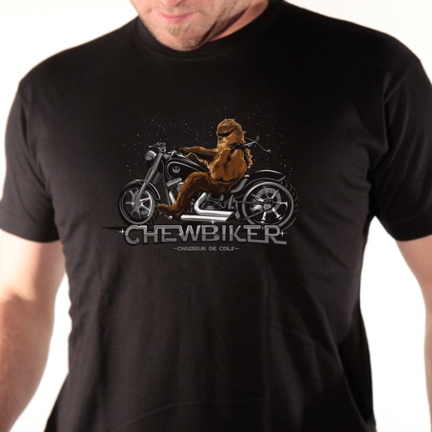 t-shirt Chewbiker