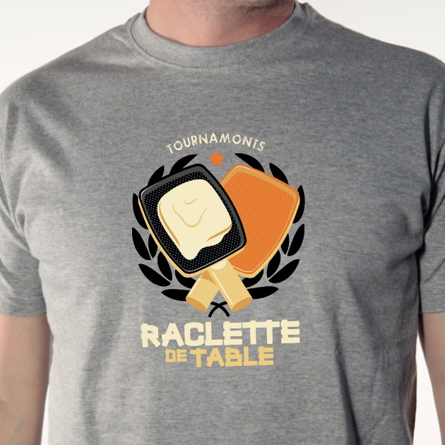 t-shirt Raclette de table