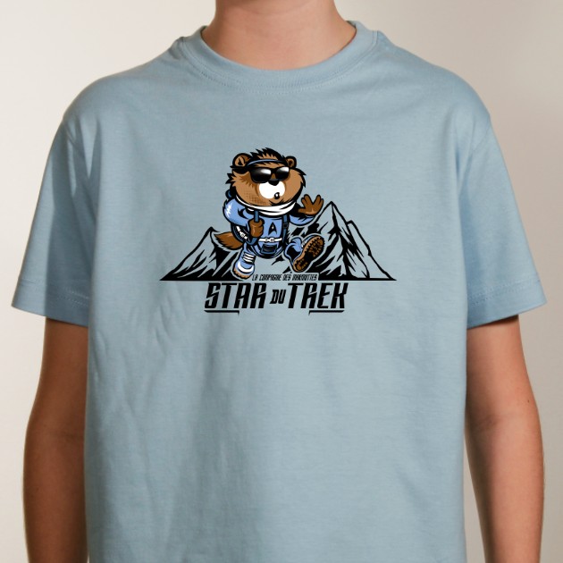 t-shirt marmotte trek