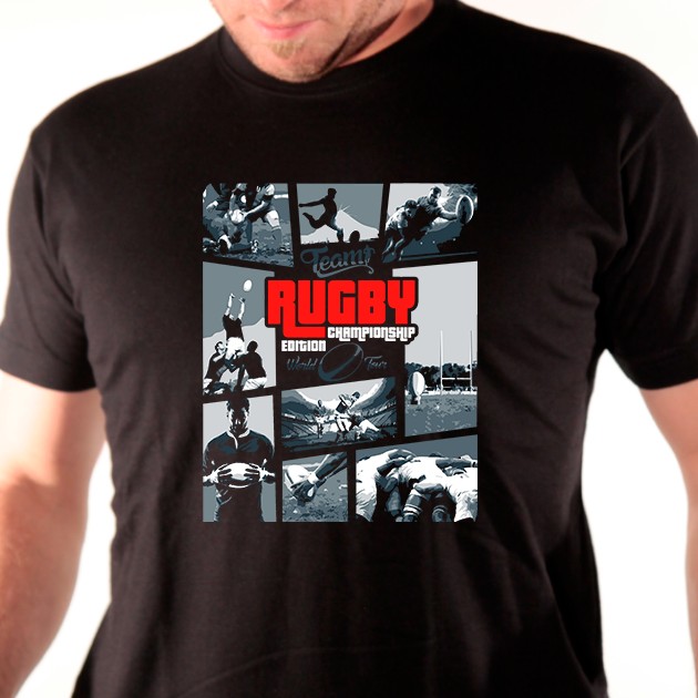 t-shirt GTA rugby