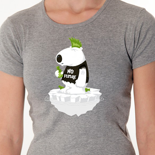 tee-shirt-ours-blanc-no-future