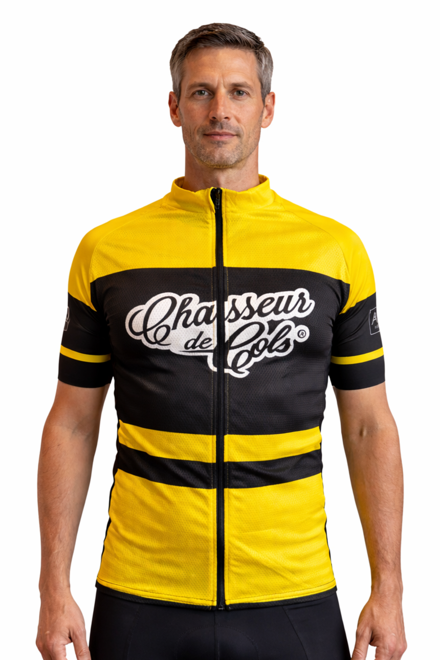 Maillot de vélo Jaune