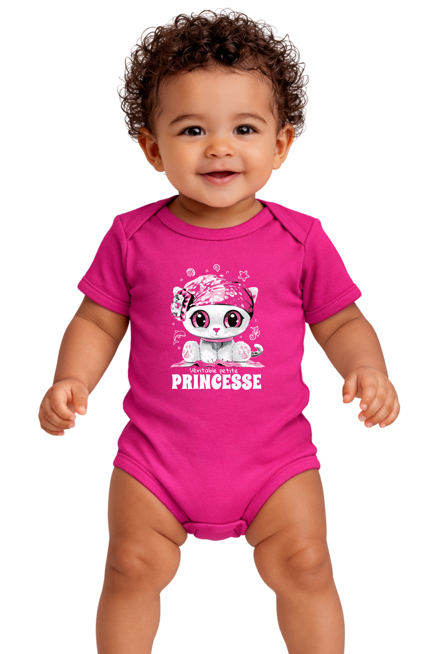 Body Bébé Véritable petite princesse