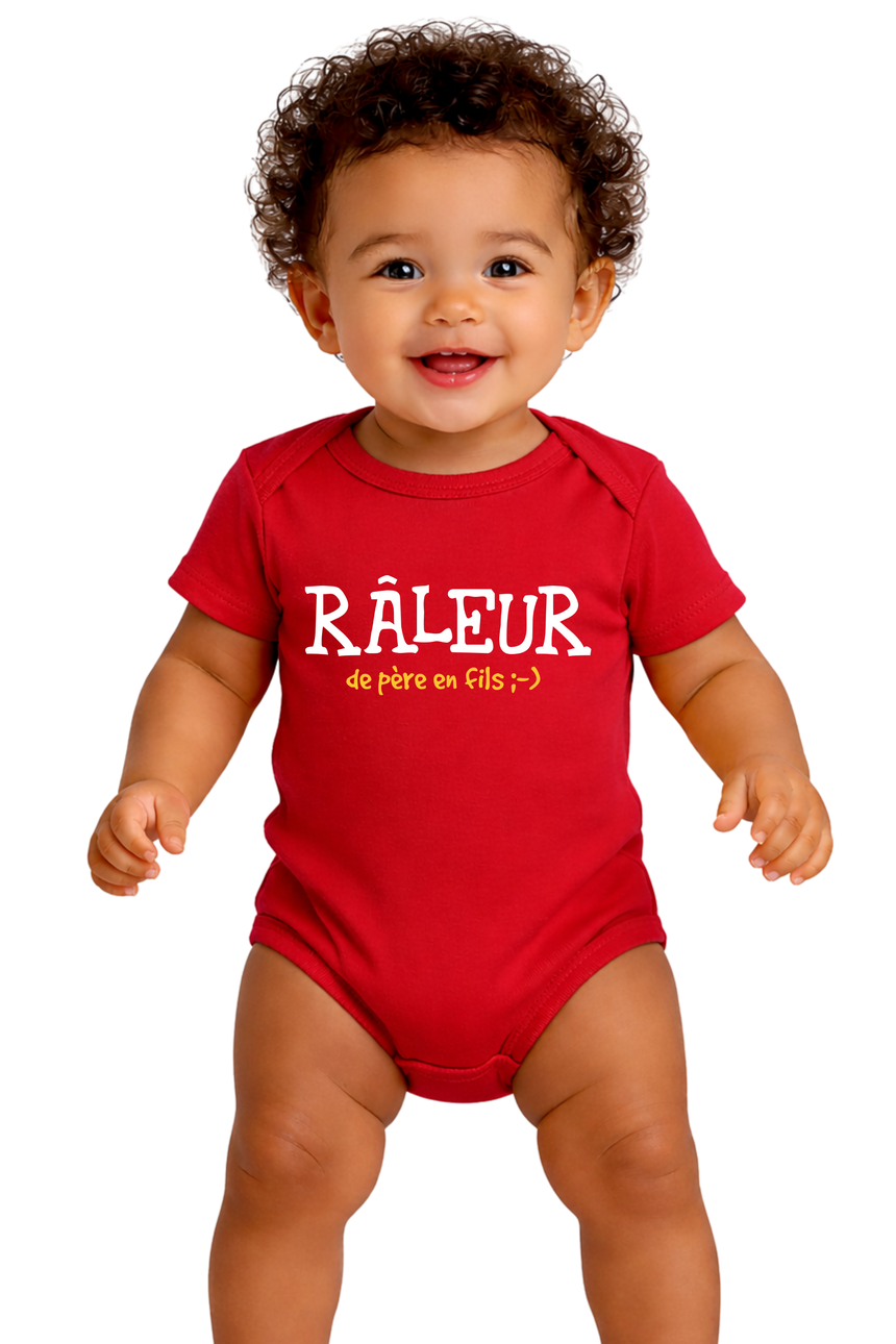 Body Bébé Râleur de père en fils