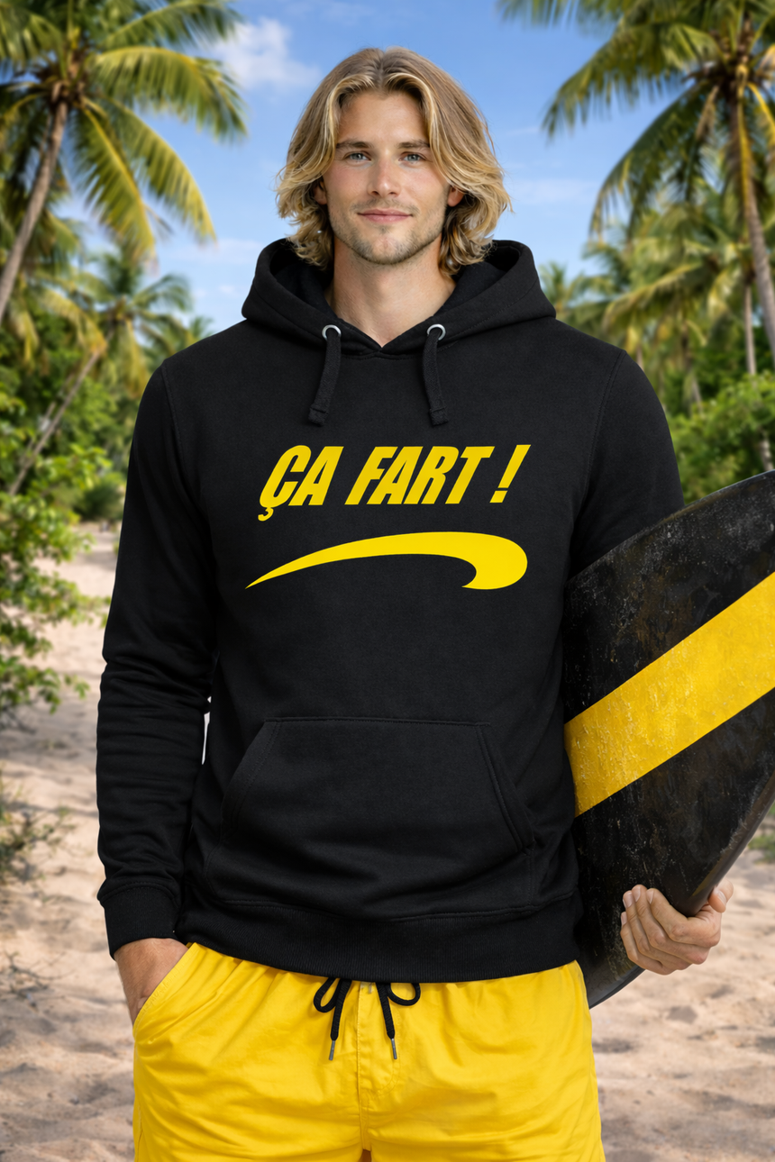 Sweat Adulte Brice, Ça fart sur la vague !