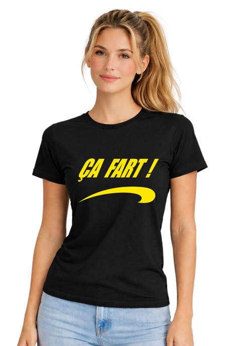 T-Shirt Femme Brice, Ça fart sur la vague !