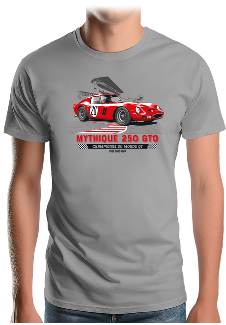 T-Shirt Homme Voiture Mythique 250 GTO