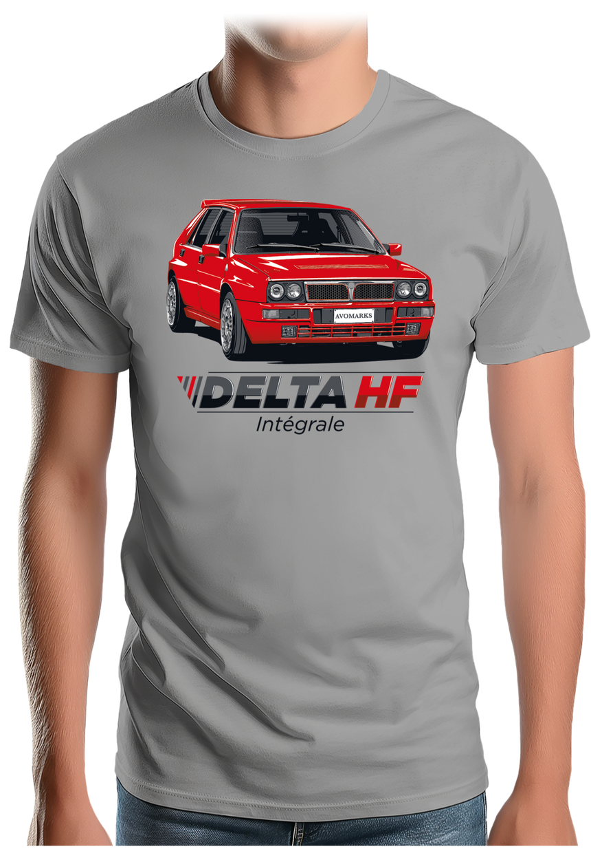 T-Shirt Homme Voiture Delta HF intégrale