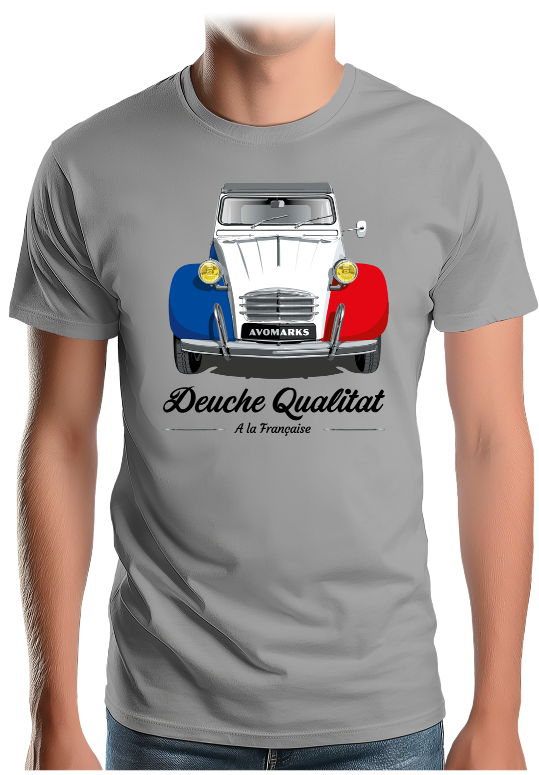 T-Shirt Homme 2 CV qualité à la française