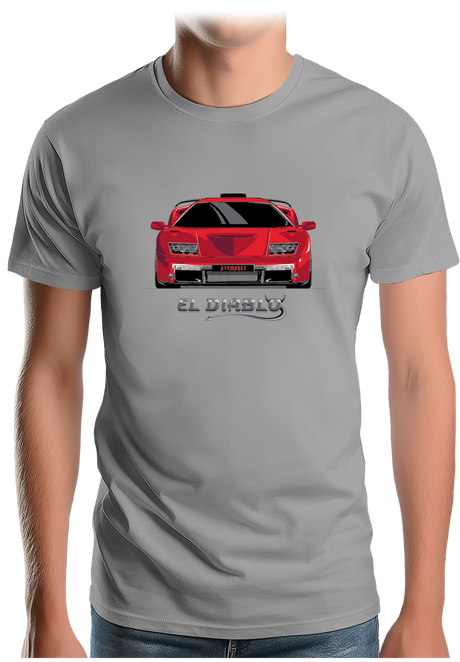 T-Shirt Homme Voiture El Diablo SV