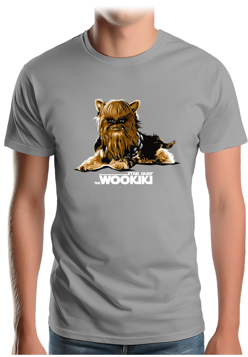 T-Shirt Homme Star ouaf, the Wookiki le chien
