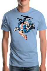 Tee-Shirt Homme Pin Up Avec Avion