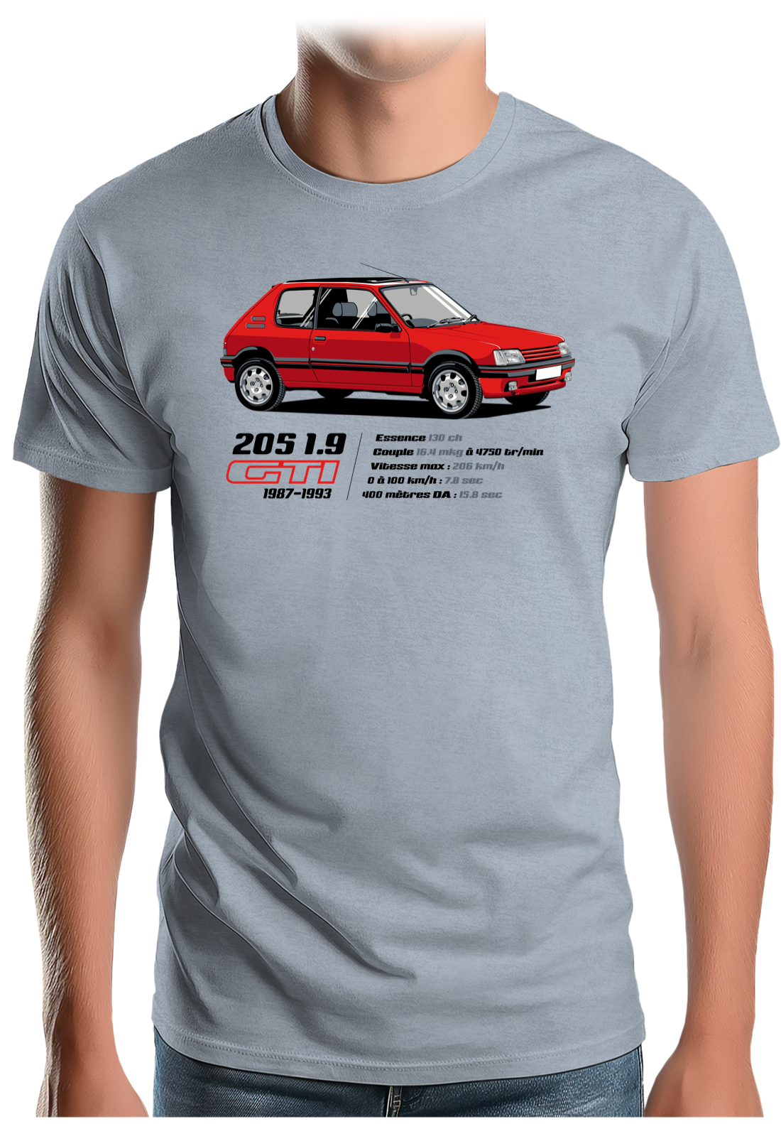 T-Shirt Homme 205 1,9 GTI