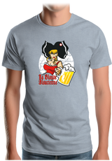 T-Shirt Homme La blonde alsacienne