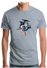 T-Shirt Homme Pin Up Avec Avion