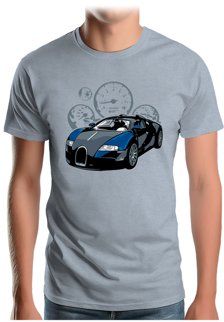 T-Shirt Homme Voiture Top Speed Bug