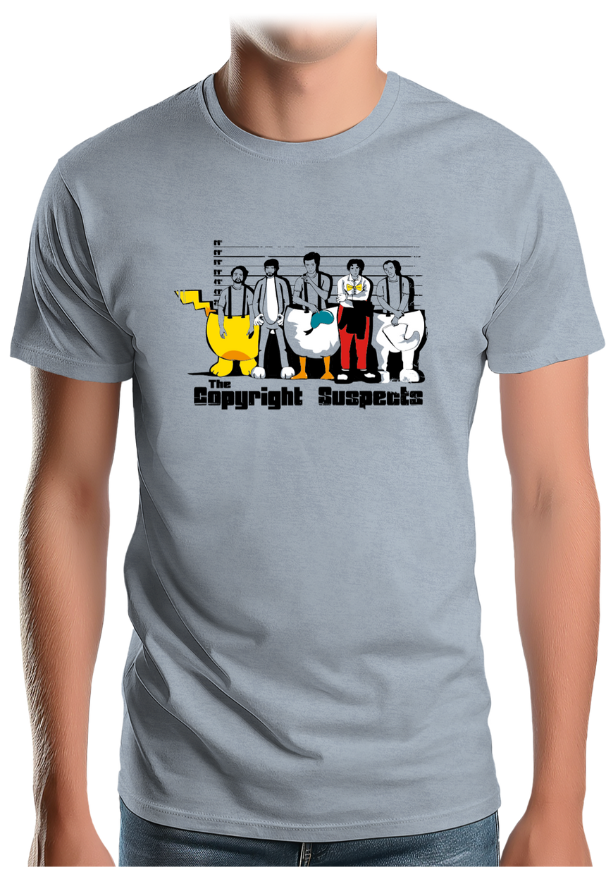 T-Shirt Homme Copyright suspects