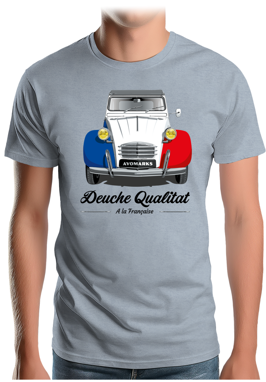 T-Shirt Homme 2 CV qualité à la française