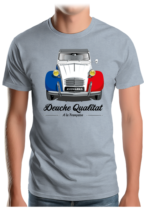 T-Shirt Homme 2 CV qualité à la française