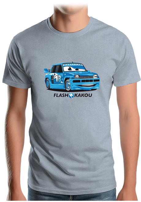 T-Shirt Homme Voiture Marseillaise flash kakou