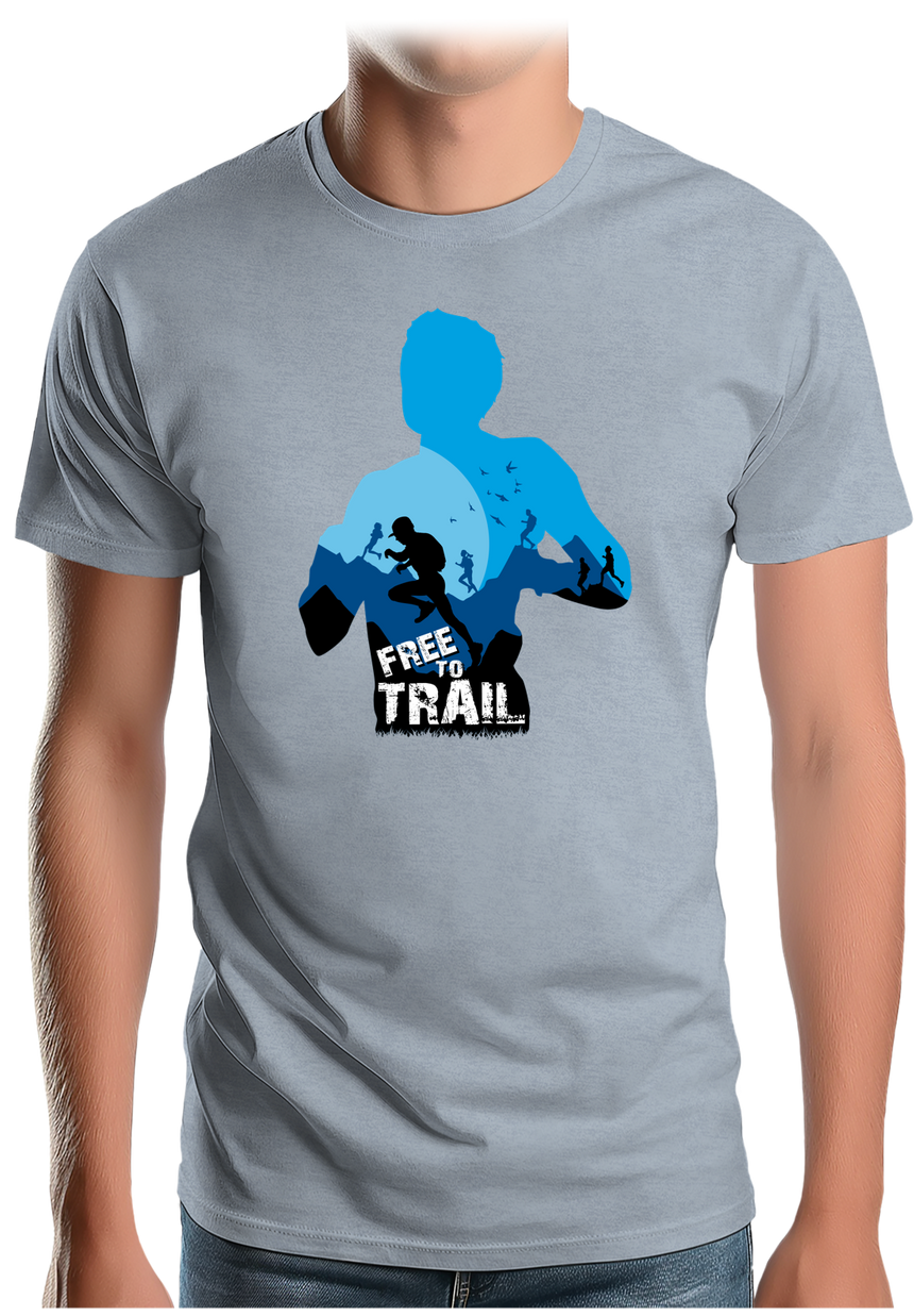 T-Shirt Homme Trail montagne
