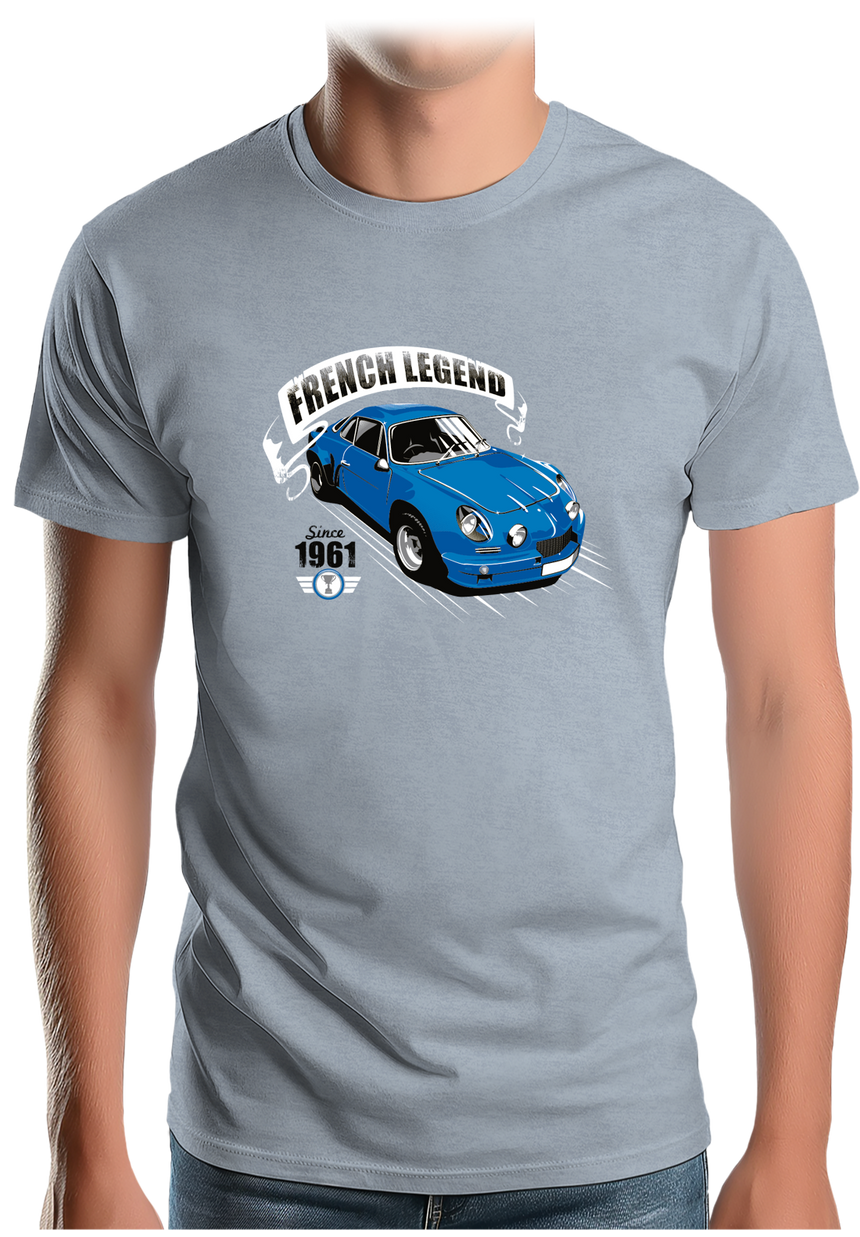 T-Shirt Homme Voiture French Legend 1961