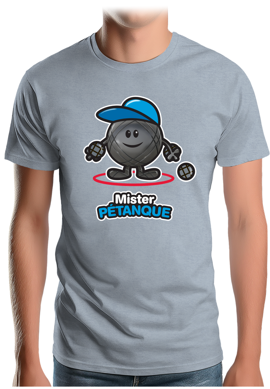 T-Shirt Homme Mister pétanque