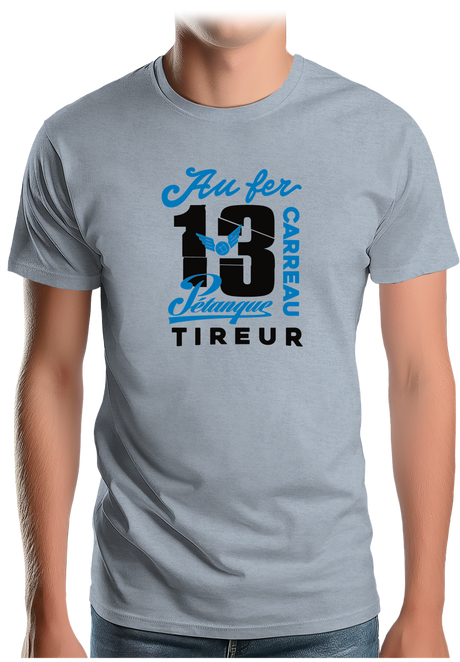 T-Shirt Homme Le Vocabulaire de la Pétanque