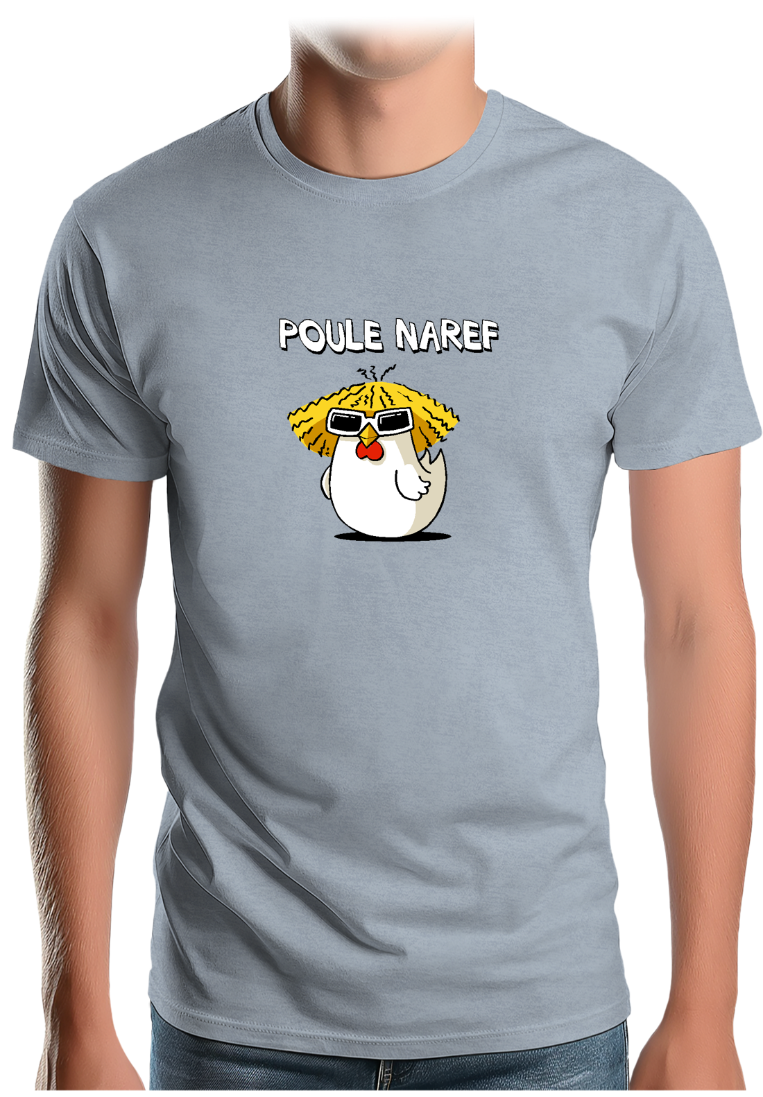 T-Shirt Homme Poule Naref