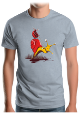 T-Shirt Homme Escargot Et Coccinelle