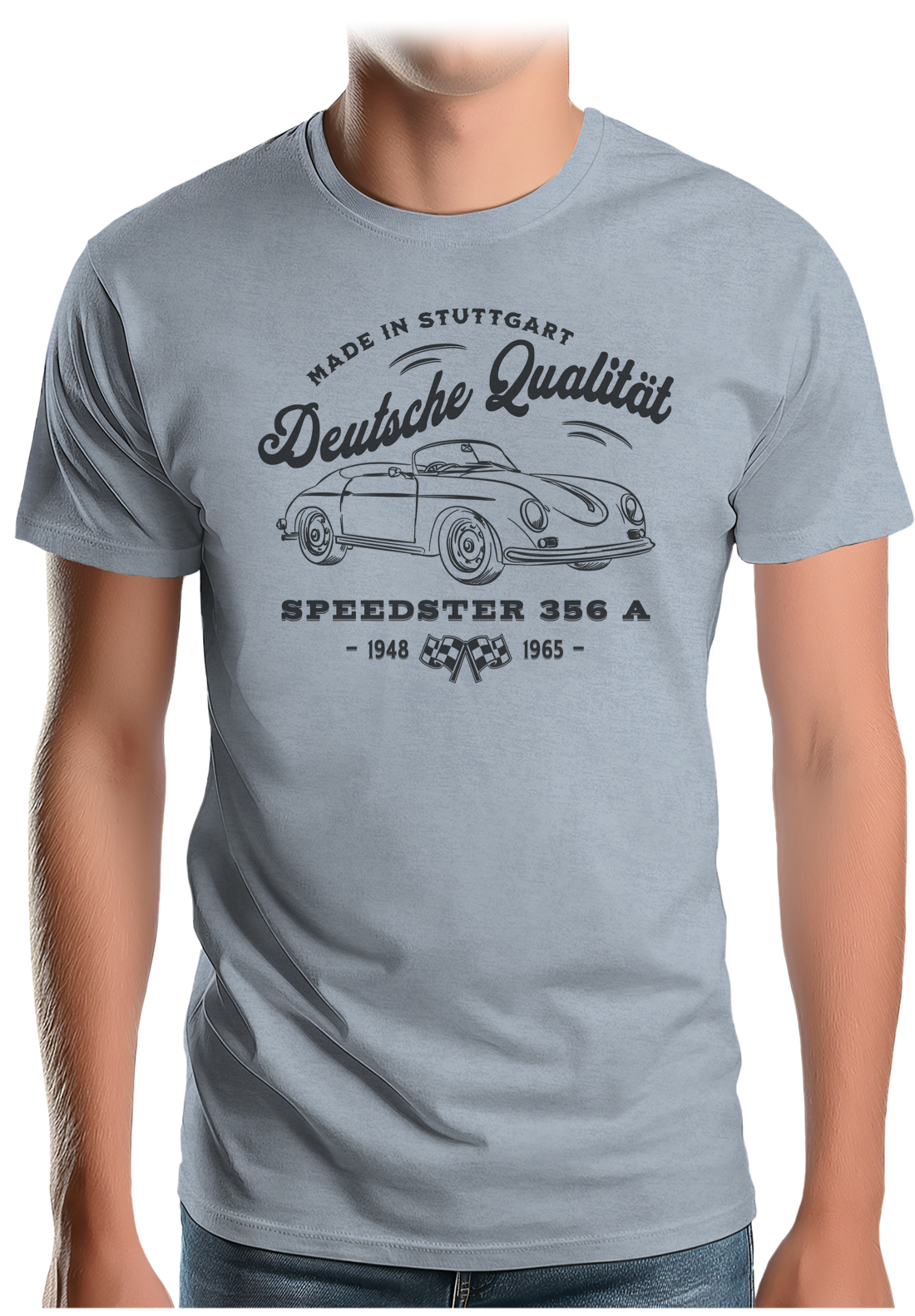 T-Shirt Homme Porsche speedster 356 A