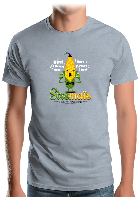 T-Shirt Homme Stromais, le chanteur