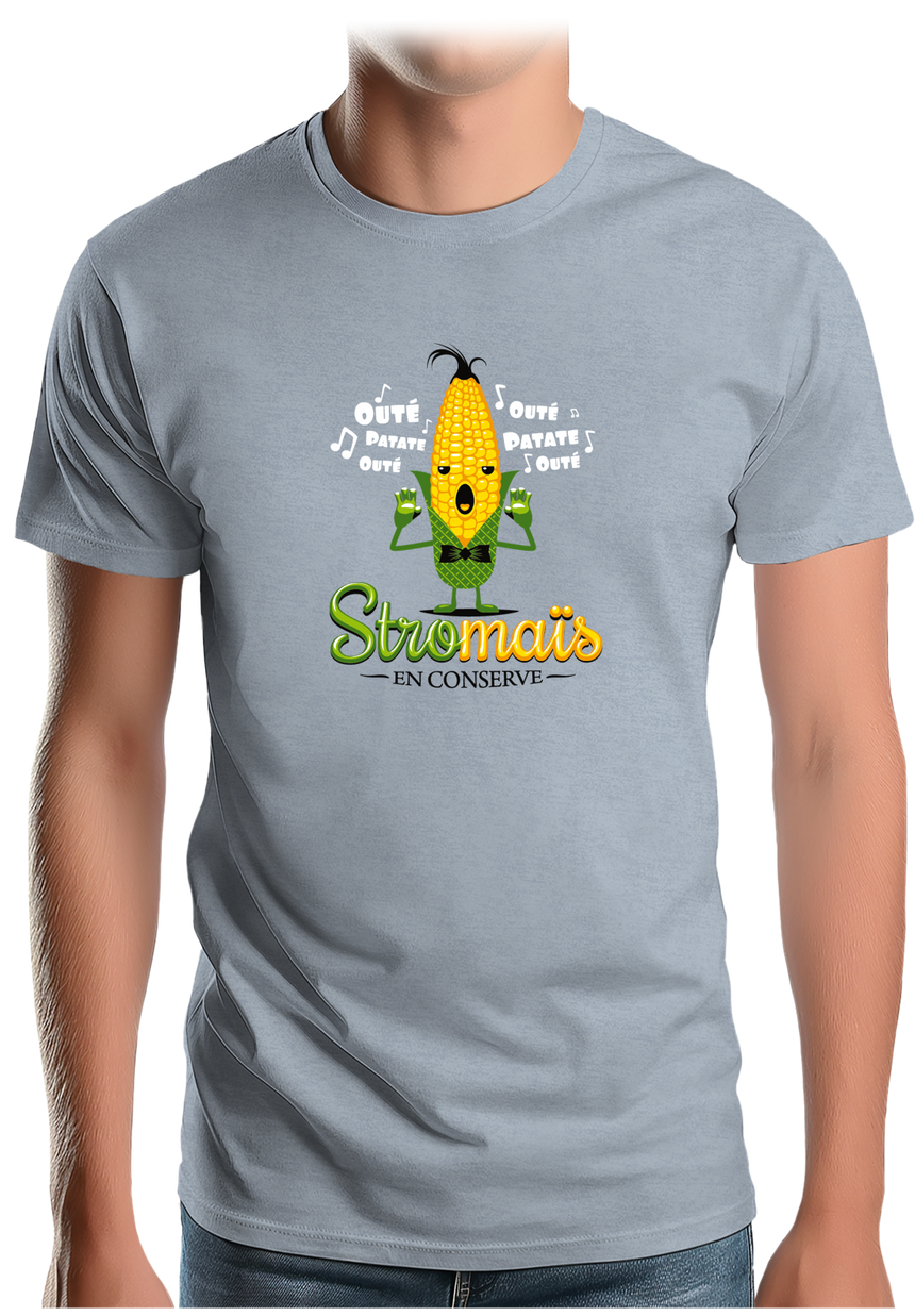 T-Shirt Homme Stromais, le chanteur