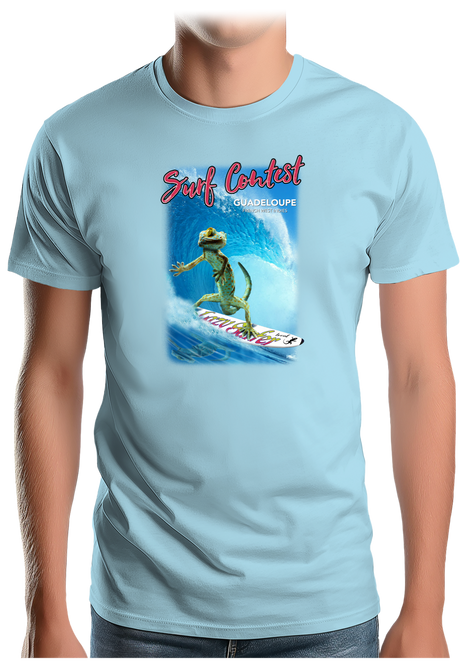 T-Shirt Homme Surf contest en Guadeloupe