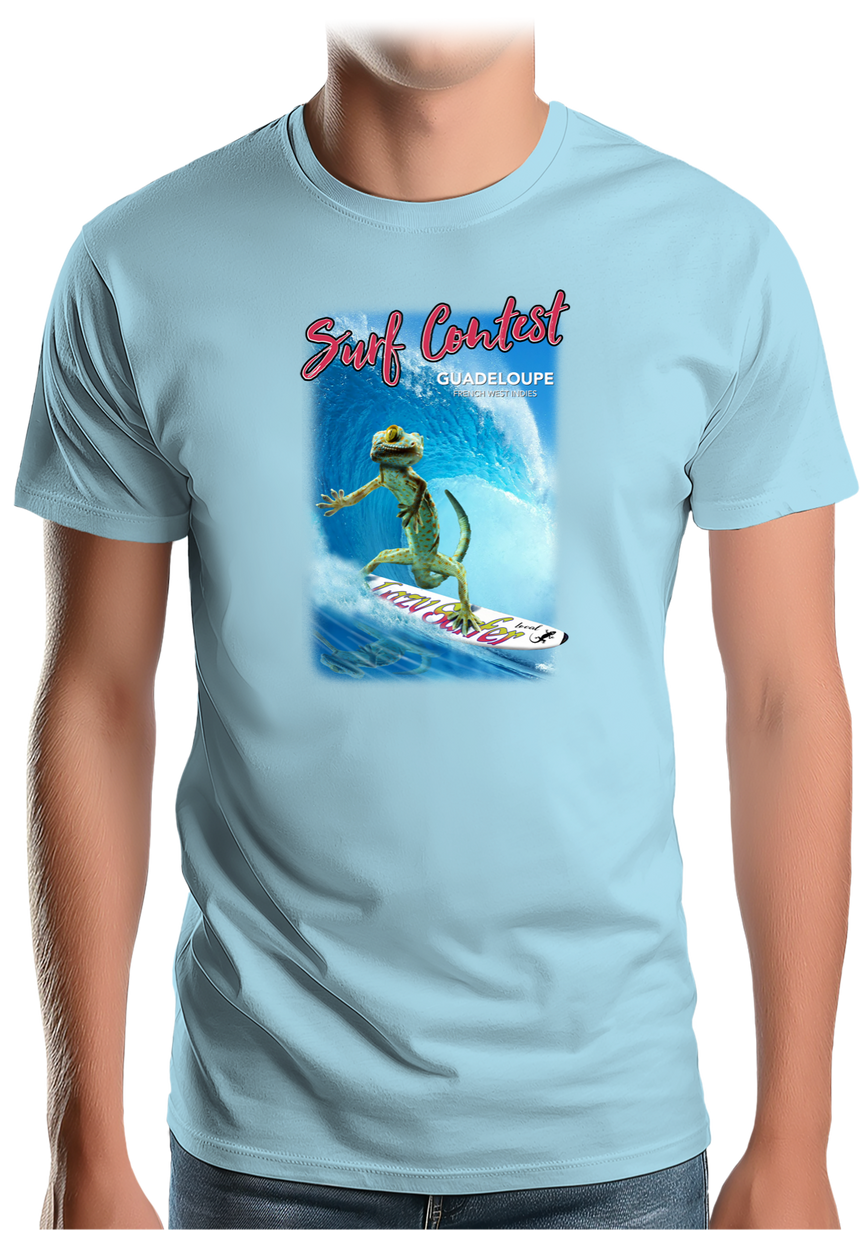 T-Shirt Homme Surf contest en Guadeloupe