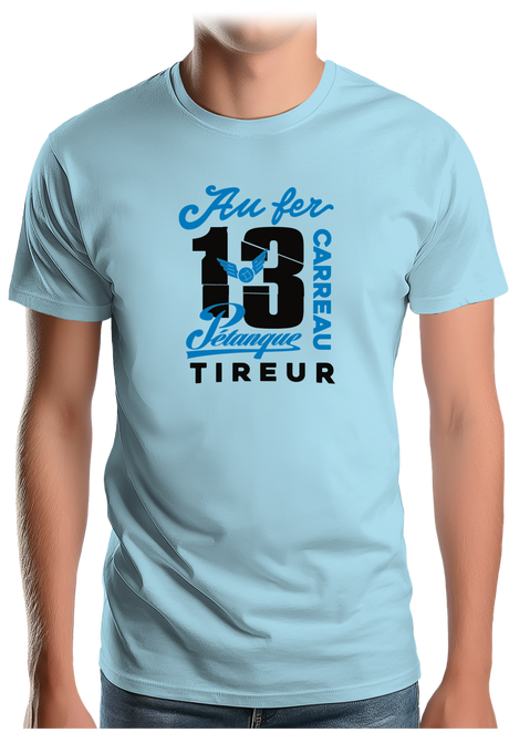 T-Shirt Homme Le Vocabulaire de la Pétanque