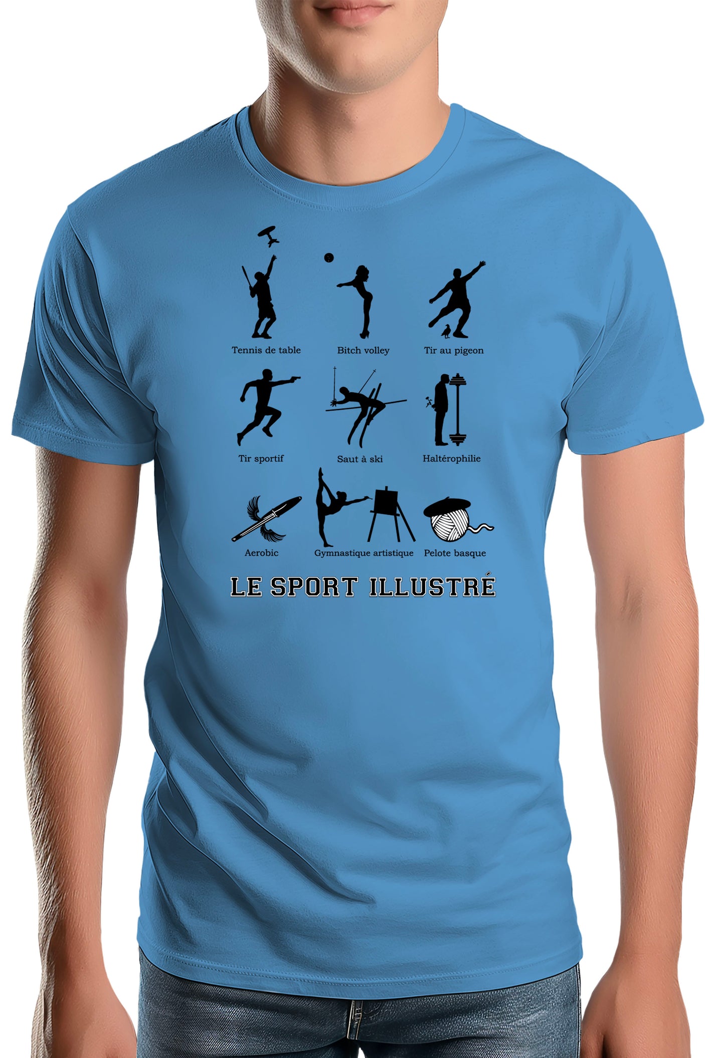 Tee-Shirt Homme Sport Illustre