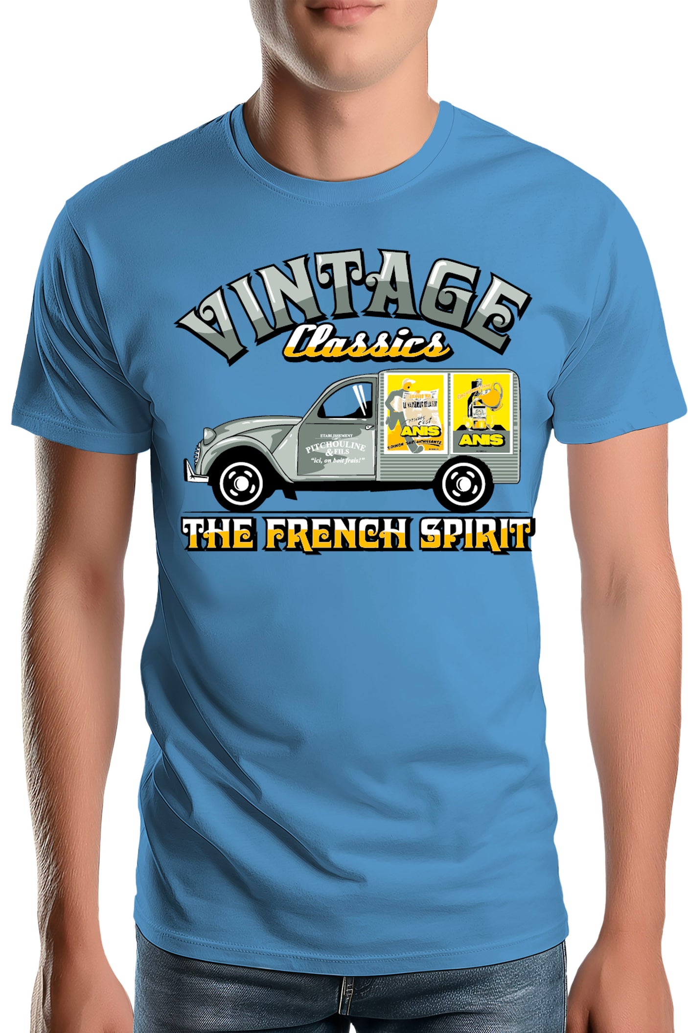 T-Shirt Homme Deuch french spirit