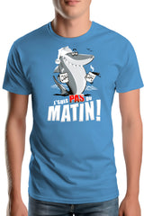 Tee-Shirt Homme Requin je suis pas du matin