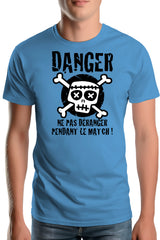 T-Shirt Homme Danger Match ne pas déranger
