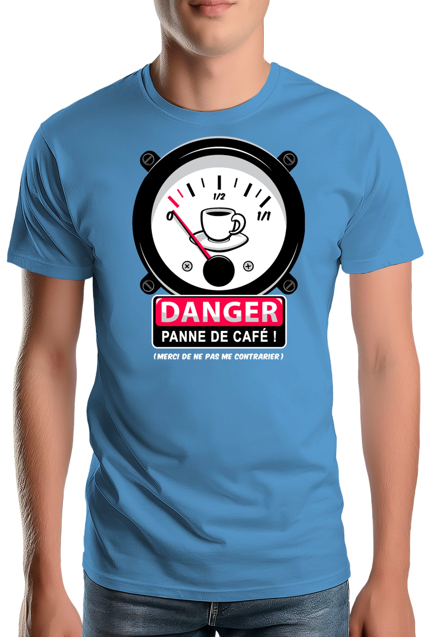 Tee-Shirt Homme Pane Seche de café